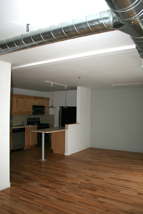 Studio - Living, Dining, Kitchen