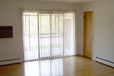 Living Area with Balcony - Click to Enlarge