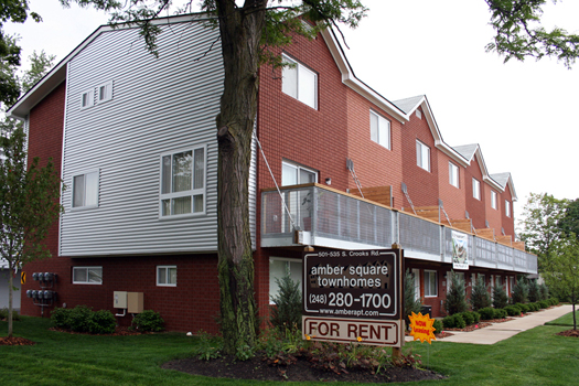 Amber Square Townhome Exterior